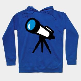 Telescope Emoticon Hoodie